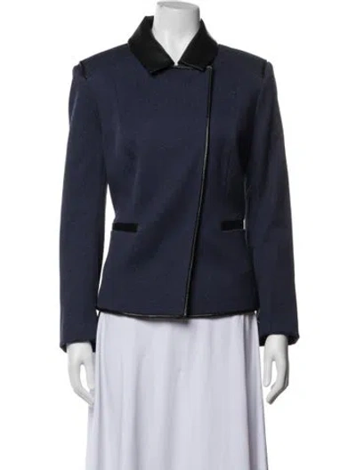 Pre-owned Reiss Blazer In Blue