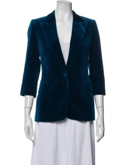 Pre-owned Reiss Blazer In Blue