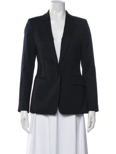 Pre-owned Reiss Blazer In Blue