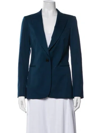 Pre-owned Reiss Blazer In Blue