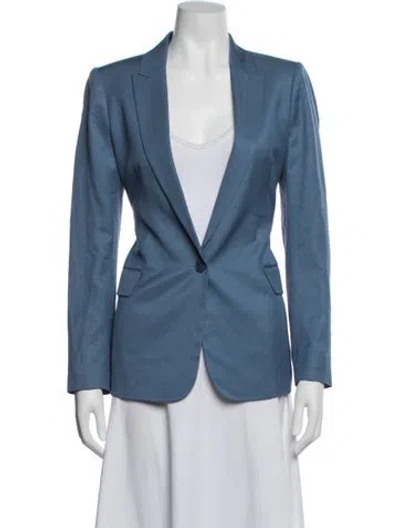 Pre-owned Reiss Blazer In Blue