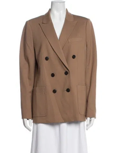 Pre-owned Reiss Blazer In Brown