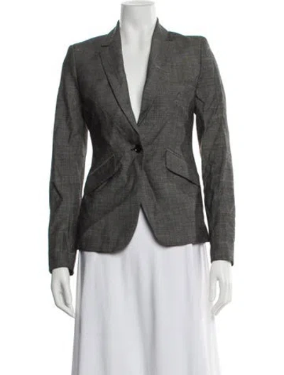 Pre-owned Reiss Blazer In Gray