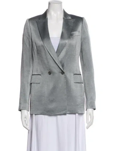 Pre-owned Reiss Blazer In Gray