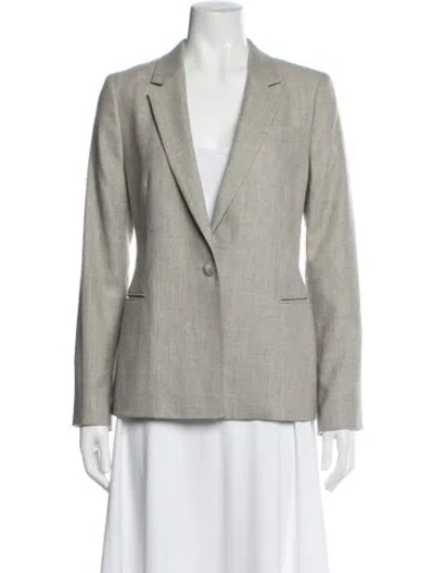 Pre-owned Reiss Blazer In Gray