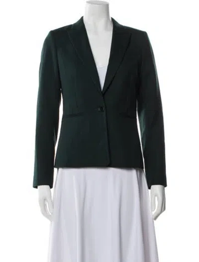 Pre-owned Reiss Blazer In Green