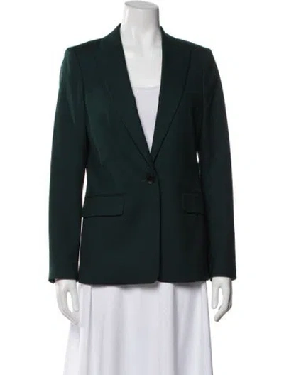 Pre-owned Reiss Blazer In Green