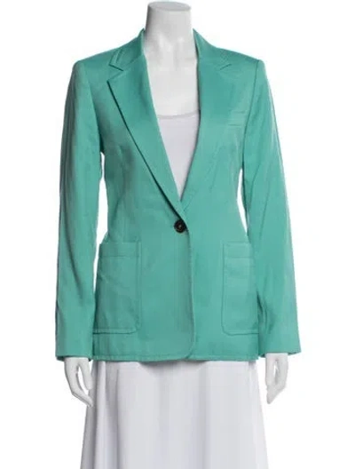 Pre-owned Reiss Blazer In Green