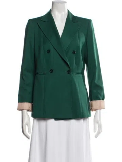 Pre-owned Reiss Blazer In Green