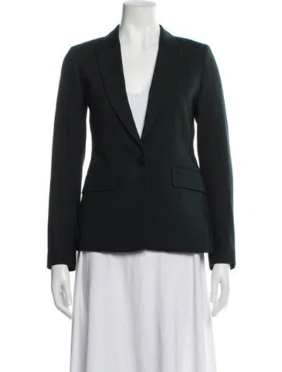 Pre-owned Reiss Blazer In Green