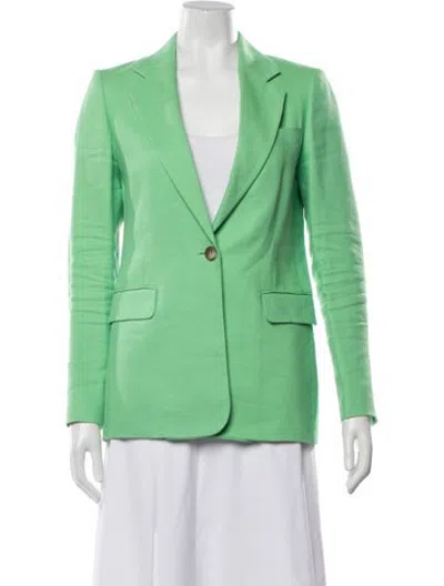 Pre-owned Reiss Blazer In Green