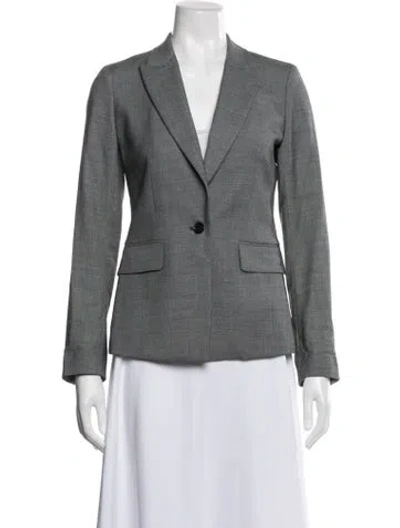 Pre-owned Reiss Blazer In Grey