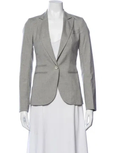 Pre-owned Reiss Blazer In Grey