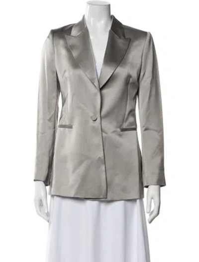 Pre-owned Reiss Blazer In Grey