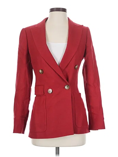Pre-owned Reiss Blazer Jacket In Red