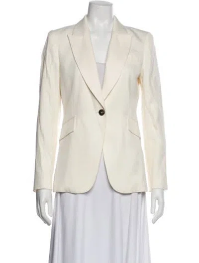 Pre-owned Reiss Blazer In Neutral