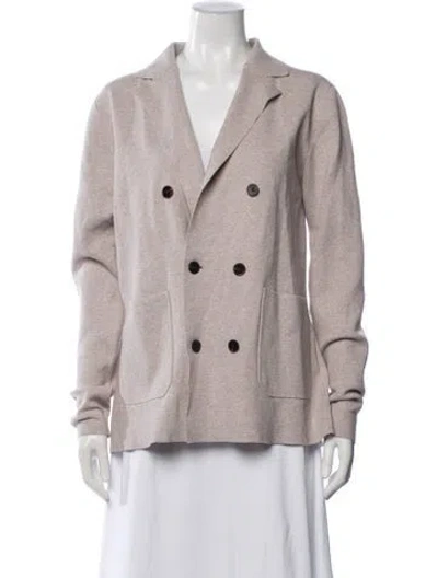 Pre-owned Reiss Blazer In Neutral