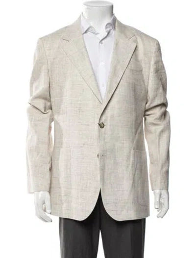 Pre-owned Reiss Blazer In Neutrals