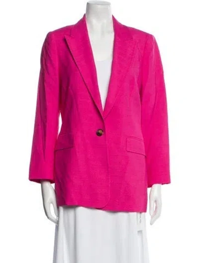Pre-owned Reiss Blazer In Pink