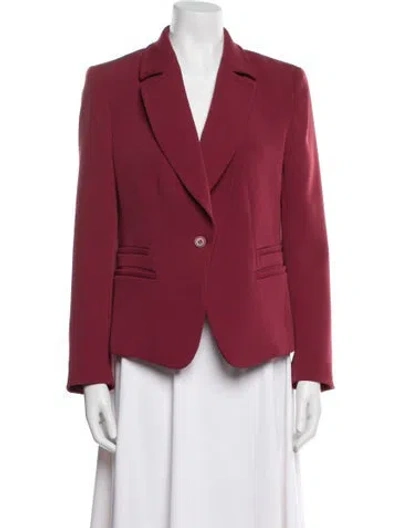 Pre-owned Reiss Blazer In Red