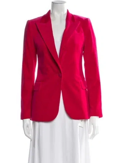 Pre-owned Reiss Blazer In Red