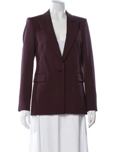 Pre-owned Reiss Blazer W/ Tags In Burgundy