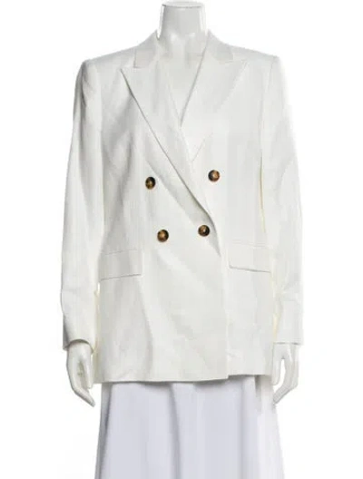 Pre-owned Reiss Blazer In White