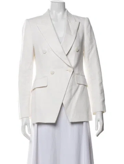 Pre-owned Reiss Blazer In White