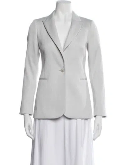 Pre-owned Reiss Blazer In White