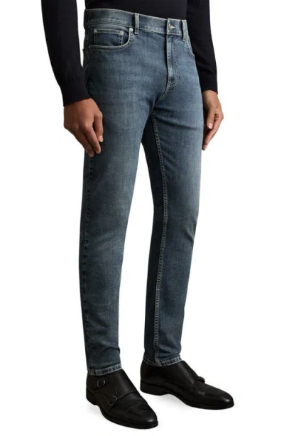 Reiss Bleaker Slim Fit Jeans In Blue