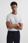 Reiss Set Of 3 Crewneck T-shirt In White