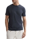 Reiss Bless Crewneck Tee In Airforce Blue 2