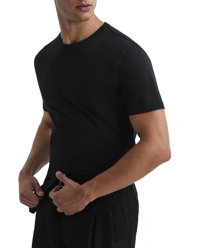 Reiss Bless Crewneck Tee In Black