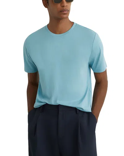 Reiss Bless Crewneck T-shirt In Black