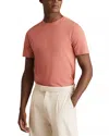 Reiss Mens Bless Crew-neck Short-sleeve Cotton-jersey T-shirt Washed Rose Pink