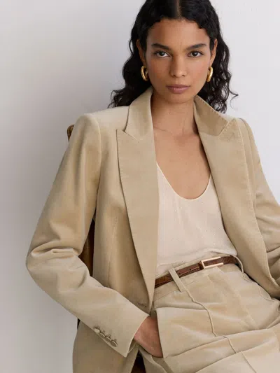 Reiss Blonde Neutral Suit Jacket