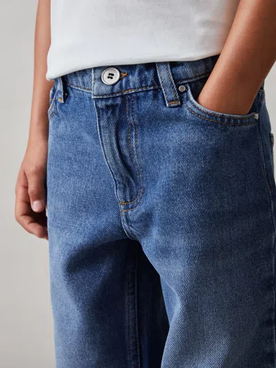 Reiss Kids' Blue Relaxed-fit Jeans