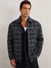 Reiss Blue Shirt In Black