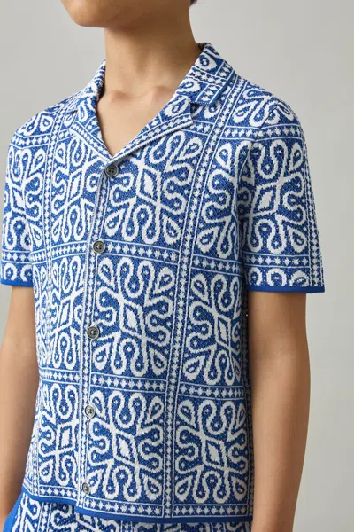Reiss 13 Years In Blue/white