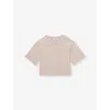 Reiss Kids' Blush Cassy Oversized Cotton Crew-neck T-shirt