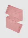 Reiss Blush Picton Wool-cashmere Scarf In Sand