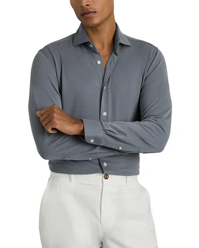 REISS BOBBY CUTAWAY BUTTON FRONT SHIRT