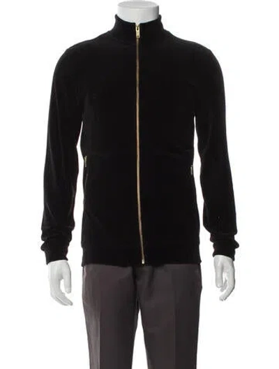 Pre-owned Reiss Bomber Jacket In Black