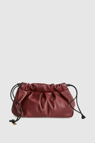 Reiss Bordeaux Bag