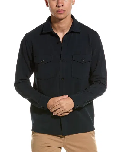 Reiss Borneo Overshirt In Black