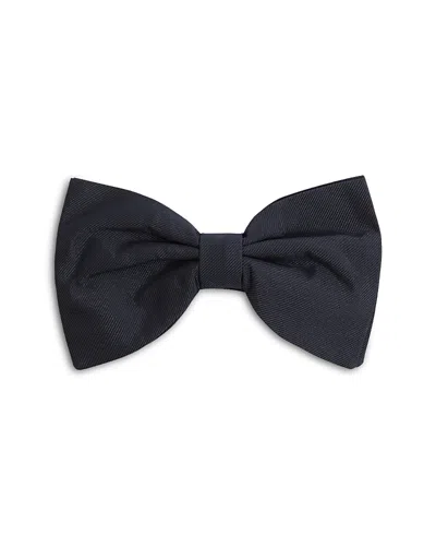 REISS BOYLE SILK GROSGRAIN BOW TIE