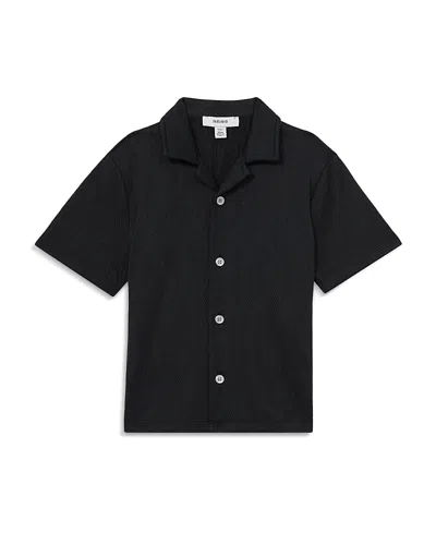 REISS BOYS' ELIO SHORT SLEEVE CUBAN SHIRT - LITTLE KID