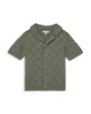 Reiss Boys' Filby Short Sleeve Cuban Shirt - Little Kid