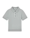 Reiss Boys' Knit Short Sleeve Polo Sweater - Little Kid In Gray