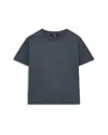 Reiss Boys' Leo Textured Tee - Big Kid In Blue